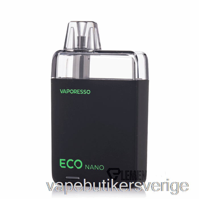 Vape Sverige Vaporesso Eco Nano Pod System Midnight Black